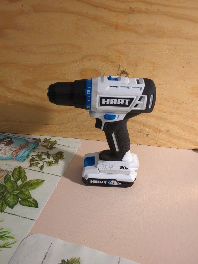 Hart Drill Driver 20 Volt with Battery