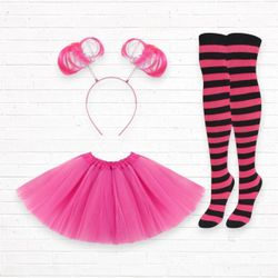 Women’s 3pc Tulle Tutu, Headband & Socks Set
