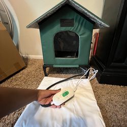 Casa Para Gatos Con Calefacción 