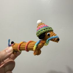 🧶Handmade with love: Cute Crochet Dachshund
