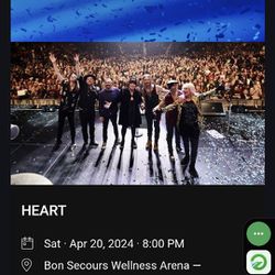 Heart and Cheap Trick Tickets 