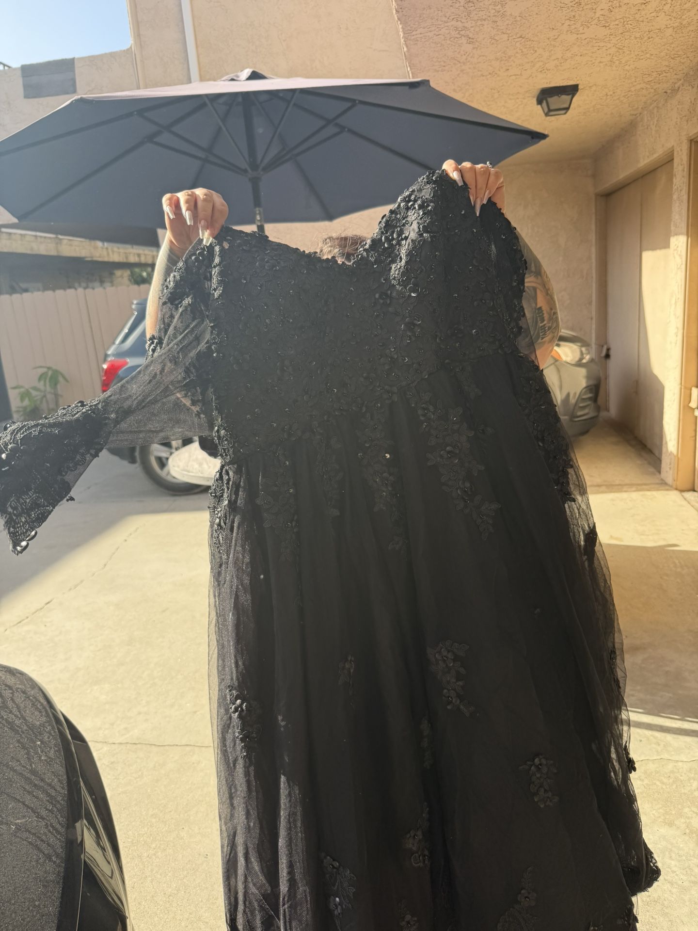Black Wedding Dress