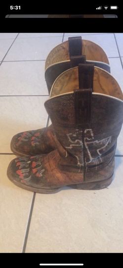 Tin haul cowboy boots ladies 10 me s 7/12