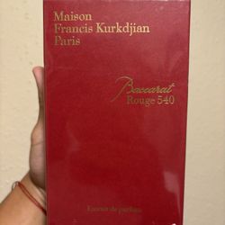 Baccarat Rouge 540 Red