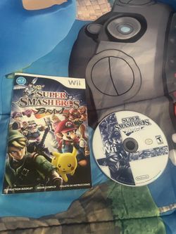 Super Smash Bros brawl (Wii) untested - disc and manual only