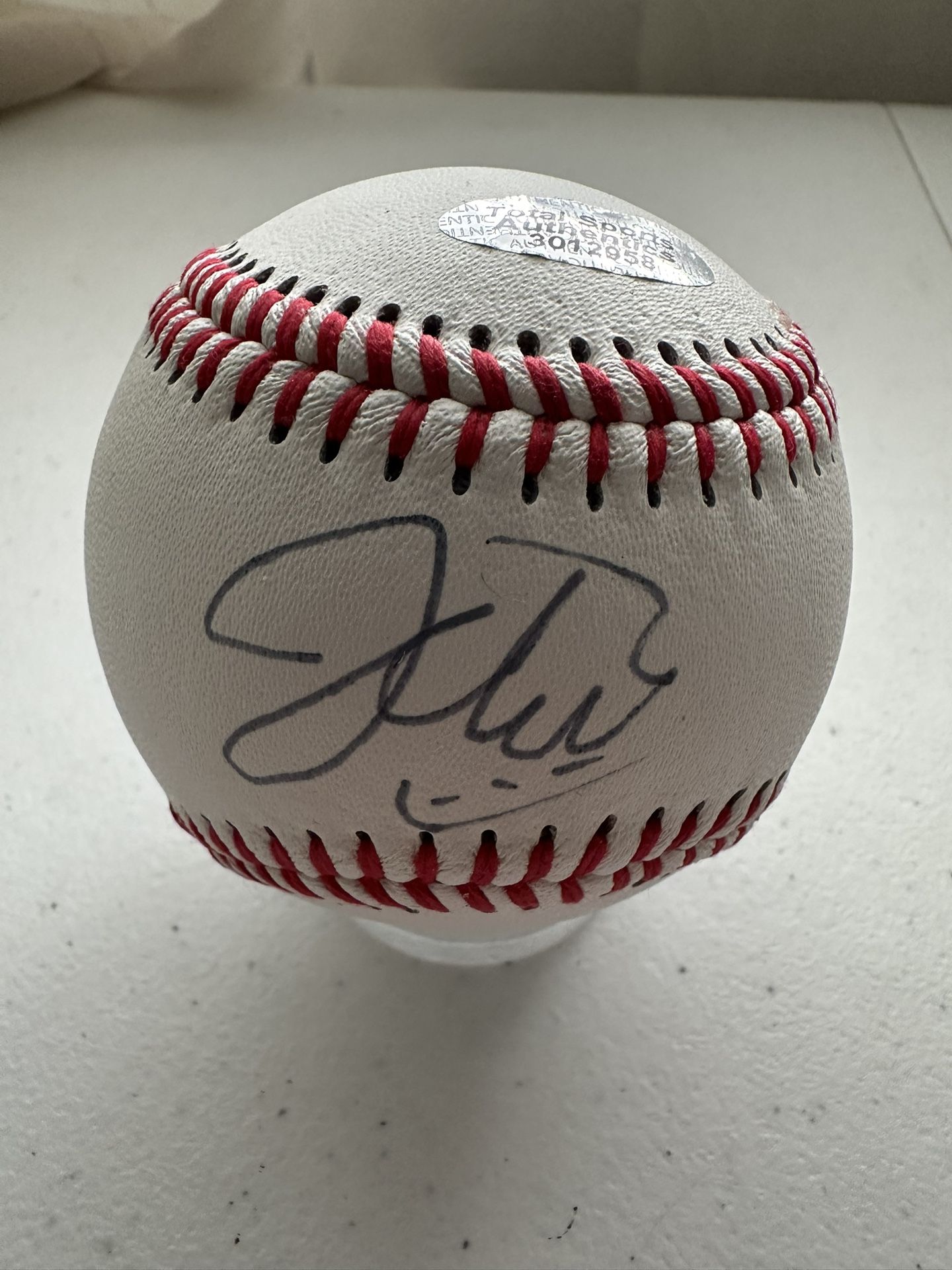 JACOB MISIOROWSKI SIGNED MILWAUKEE BREWERS AUTOGRAPHED RAWLINGS BASEBALL - 779