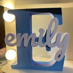 Custom Name On 3d Printed 