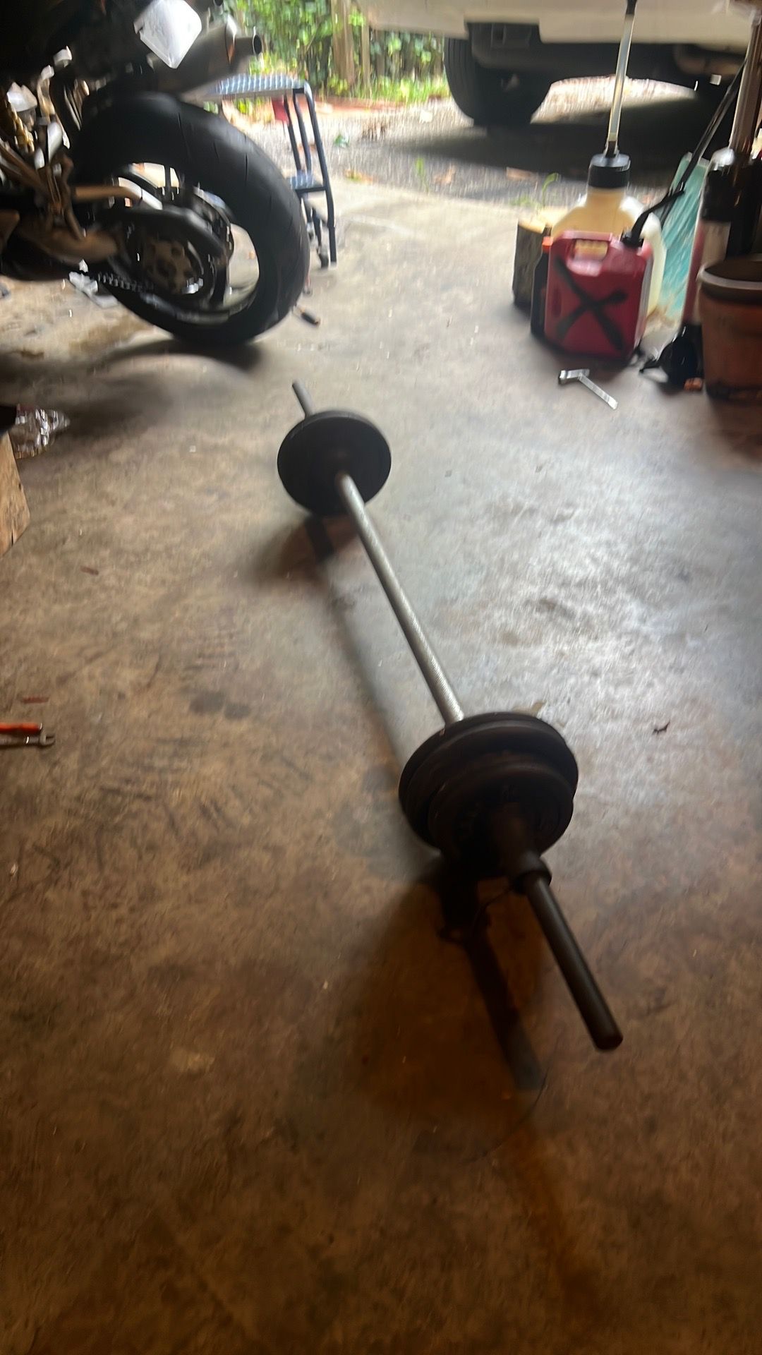 Bar and 60lb