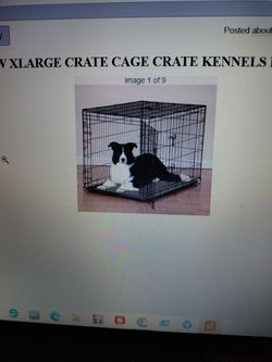 New Extra Large Crate, Cage, Kennels For Dogs/Pets