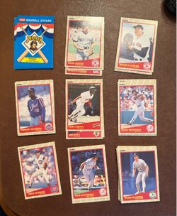 1989 Fleer Baseball Super Stars 44 card set Henderson, Gwynn, etc