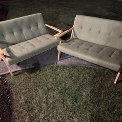Two Couches (1 Year Used) 