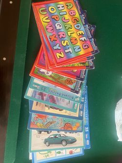 17 puzzles + 7 wooden puzzles