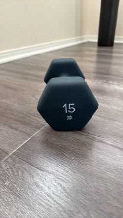 15 pound single dumbbell