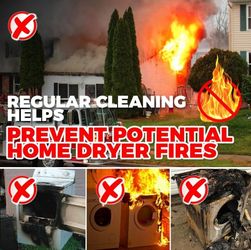 Dryer Vent Clean Out!