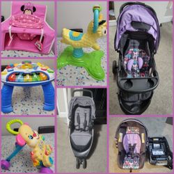 BABY ITEMS-CAR SEAT,STROLLER,CHAIR, BOUNCE,WALKER, PIANO