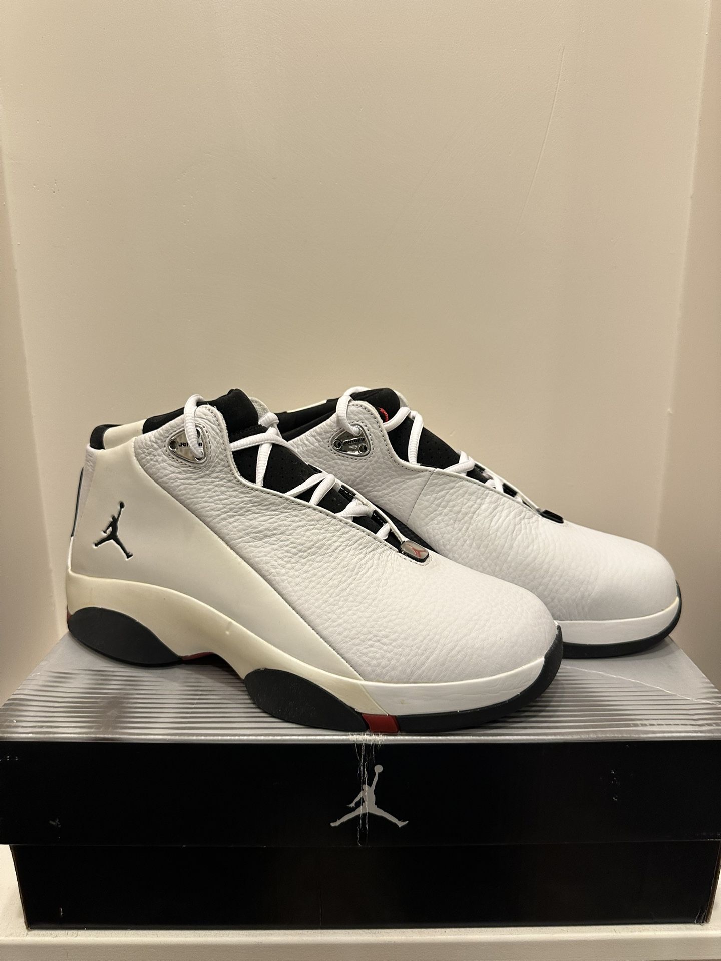 Jordan Jumpman Team Flow White/Black/Red Men's Size 10 307341-107