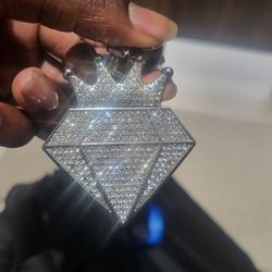 13mm Iced Out  Cuban Diamond  Chain 