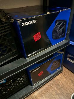 Kicker L7S 1000W Square Subwoofer – 2 Units