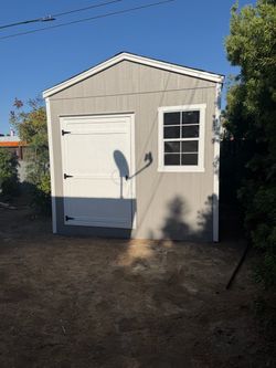 10x10x10H shed