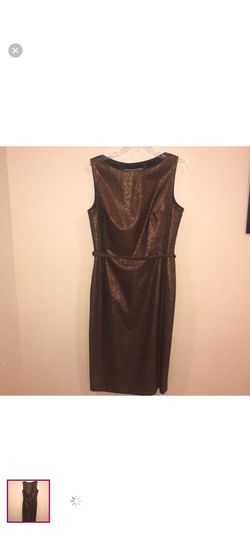 Anne Klein New York gold dress size 10