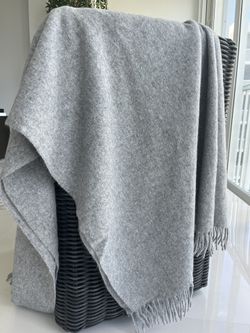 Alicia Adams Alpaca And Wool Blend Throw