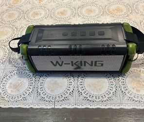 W-King Rugged Portable Bluetooth Speaker