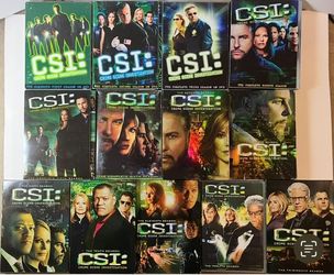 CSI Crime Scene Investigation
Complete Seasons 1-13 DVDs TV Series Lot