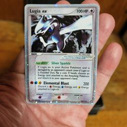 Lugia EX Pokemon Card Unseen Forces 2005 Nintendo TCG 105/115 VTG  holographic for Sale in Dallas, TX - OfferUp