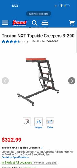 Traxion Topside Creeper