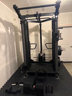Rogue Fitness Rhino Rack Functional Trainer w/ Indy Cable Add-On – 90”