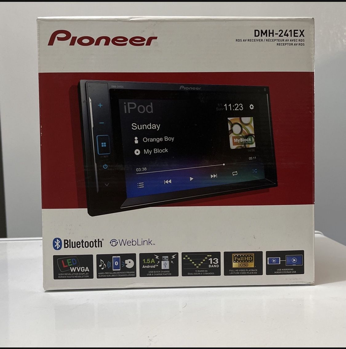 NO INSTALL AVAILABLE PIONEER Pioneer DMH 241EX Digital