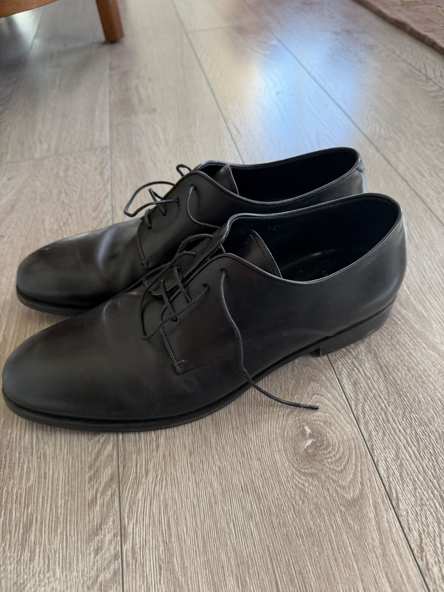 Giorgio Armani Men's Formal Leather Derby Shoes