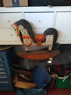 1967 Vanguard Studios Rocking Horse Decoration