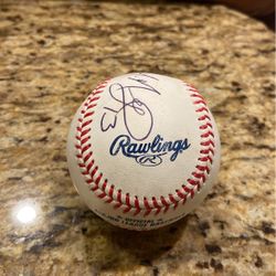 Manuel Margot signed Baseball -Tampa Bay Rays