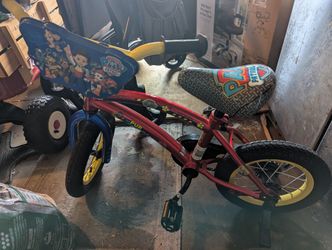 Paw patrol bike 