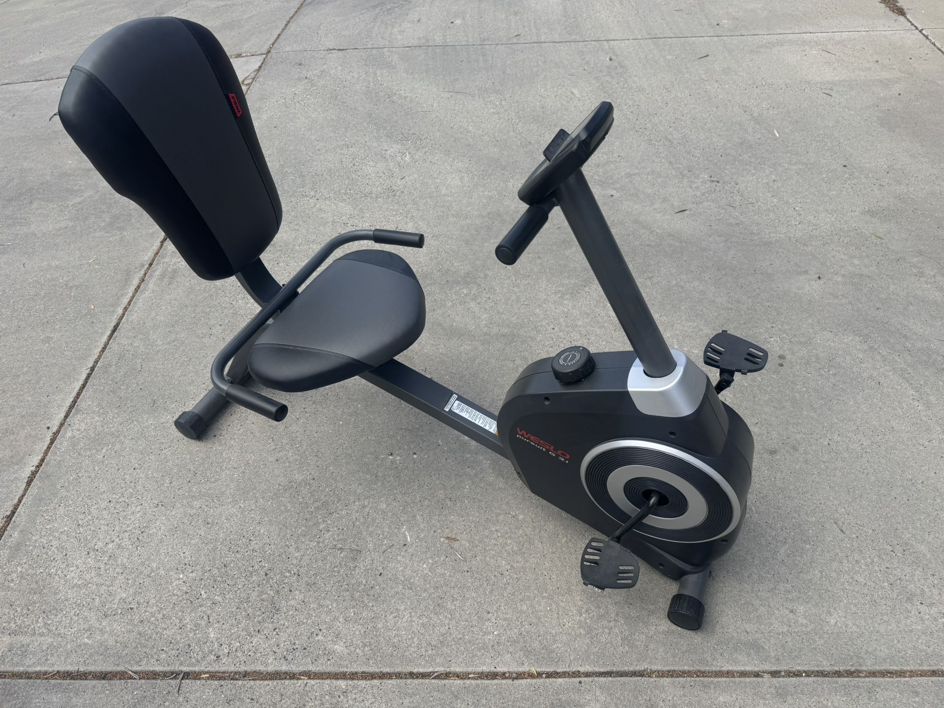 Weslo Stationary Recumbent Exercise Bike
