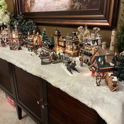 Authentic Dickens Village Plus