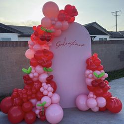Backdrop & Balloon Garland