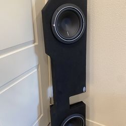 Sound box with 2 10s