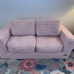Pink Sofa And chair