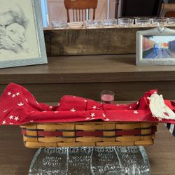 New Collector’s LongAberger  Basket Handwoven Dresden Ohio USA 1993 Rare Limited Basket 