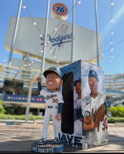 dave roberts bobblehead trade