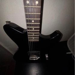 Black Electric Guitar
