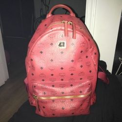 MCM Backpack (Red)