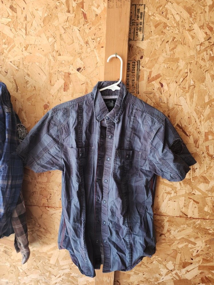 Harley Davidson Button Up Shirt