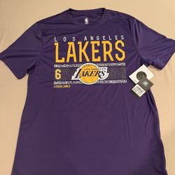 NEW Lebron James Lakers NBA UNK Shirt Jersey (L) $30 Tag