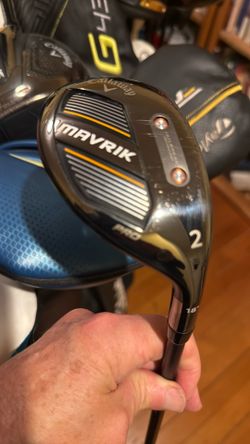 Very Hard To Find Callaway Mavrik 2 Pro Hybrid Golf Clubs 