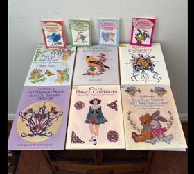Lot of 10 Vintage Iron-on Transfer Patterns