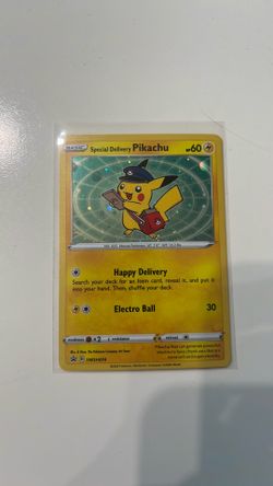 Pokemon Special delivery Pikachu
