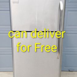 Frigidaire Stainless Steel Refrigerator 20 Cu Ft Capacity 